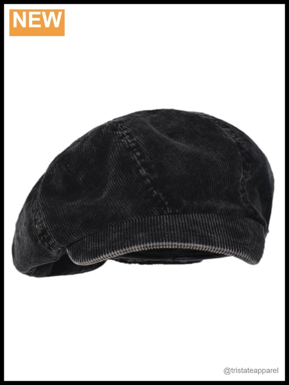 Corduroy Newsboy Cap Womens Beret Cabbie Hat Fall Winter